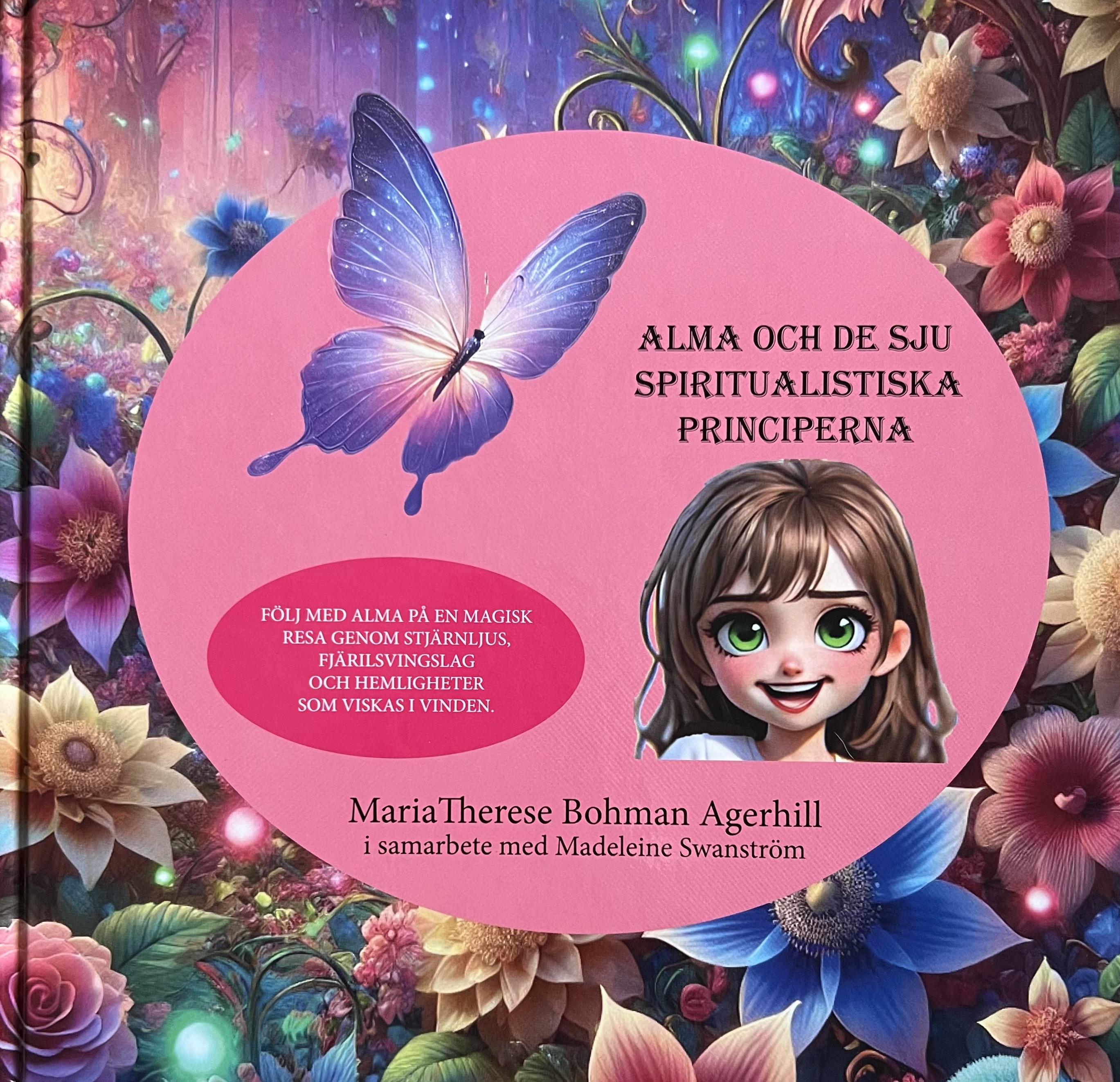 Omslag: Alma och de sju spiritualistiska principerna