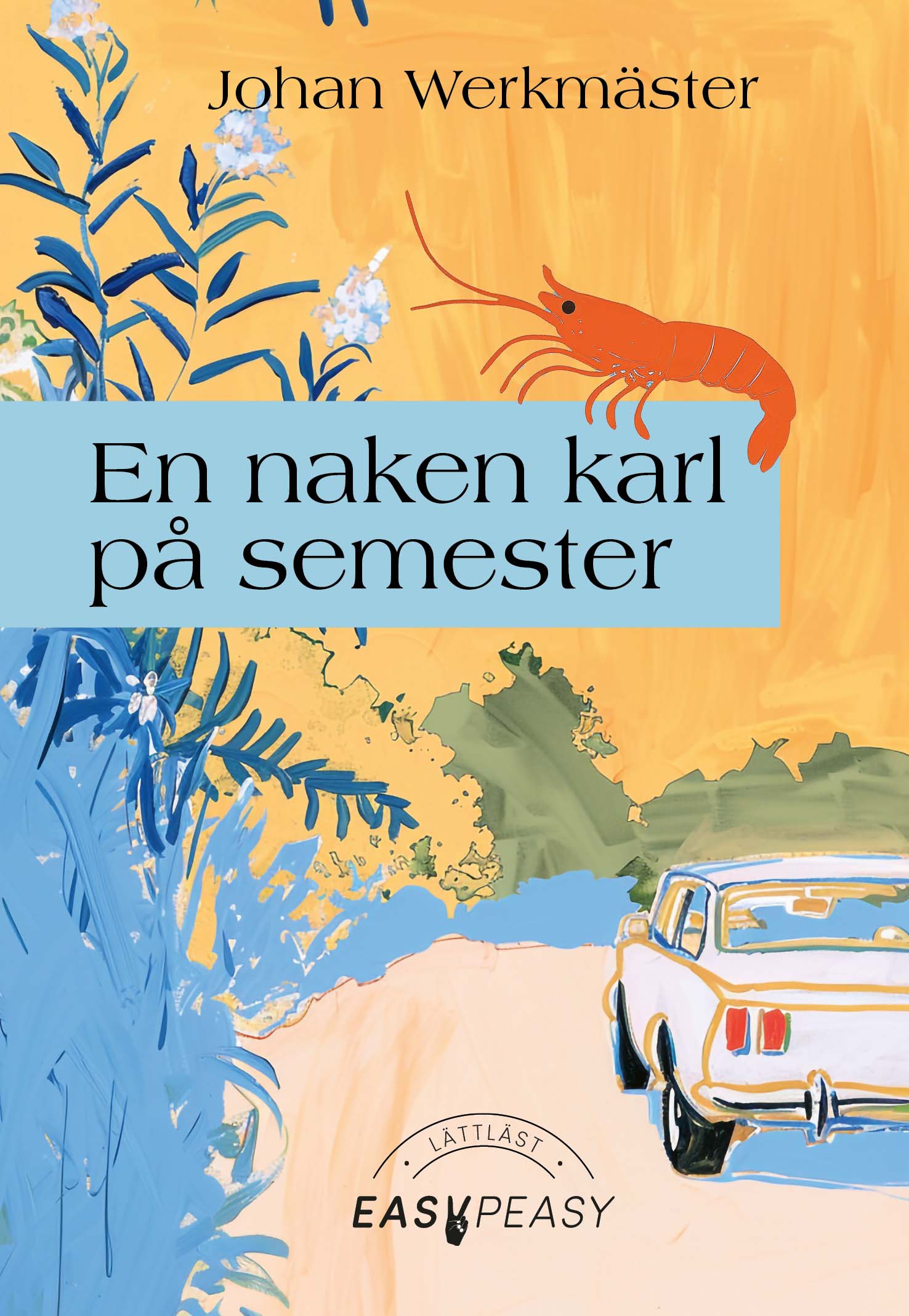 Omslag: En naken karl på semester
