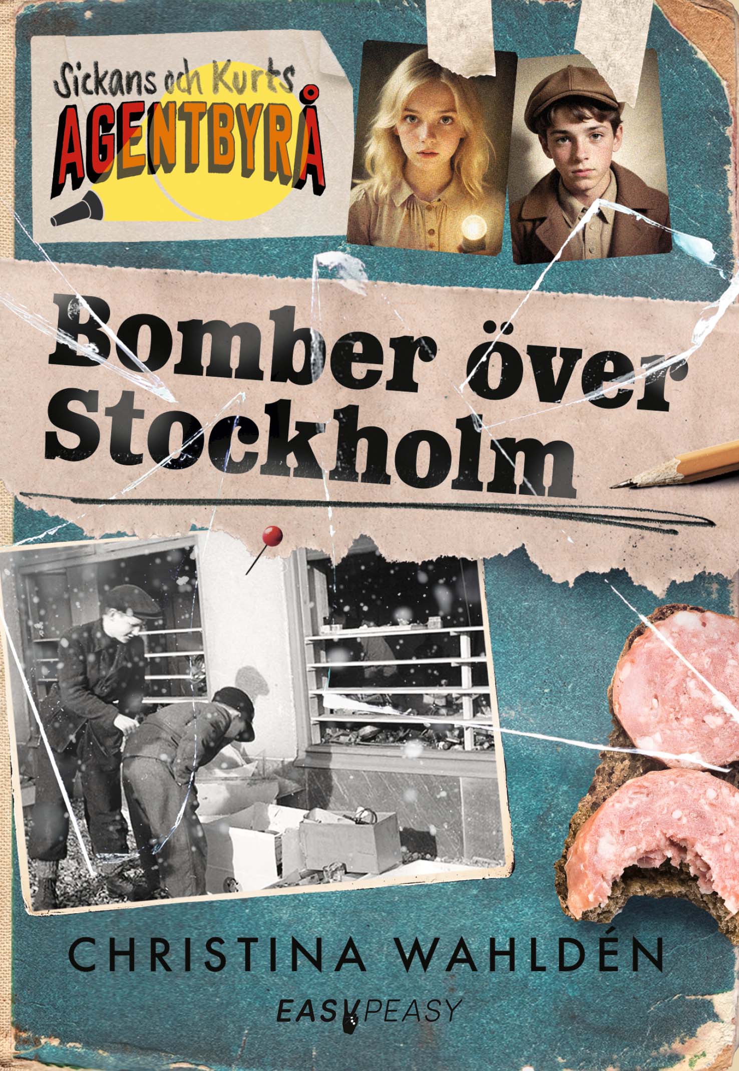 Omslag: Bomber över Stockholm