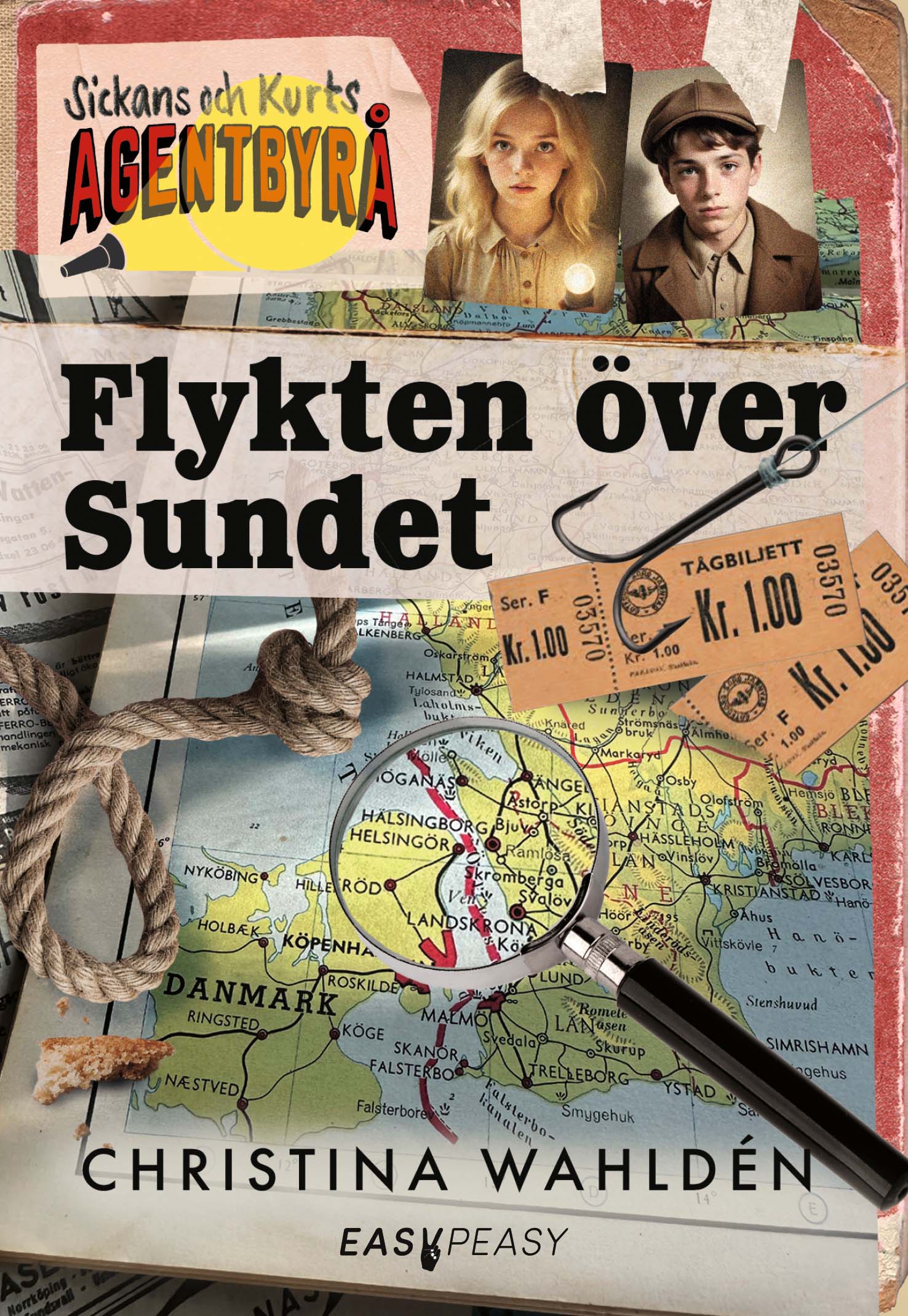 Omslag: Flykten över Sundet