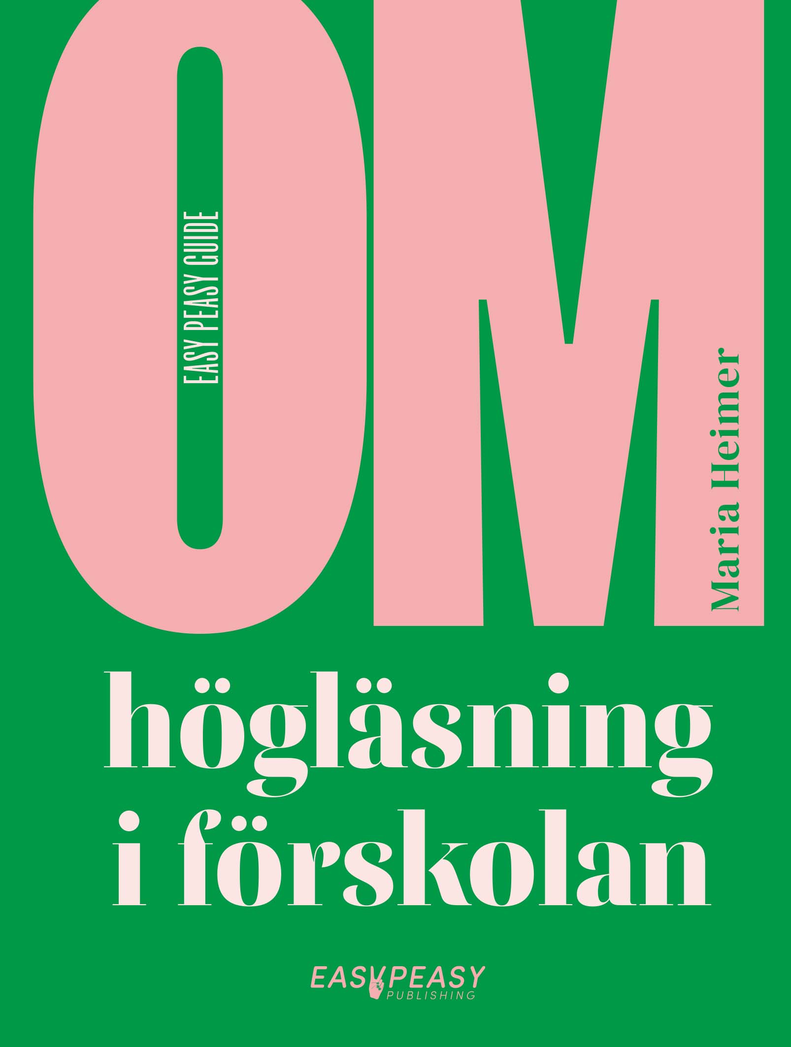 Omslag: Om högläsning i förskolan