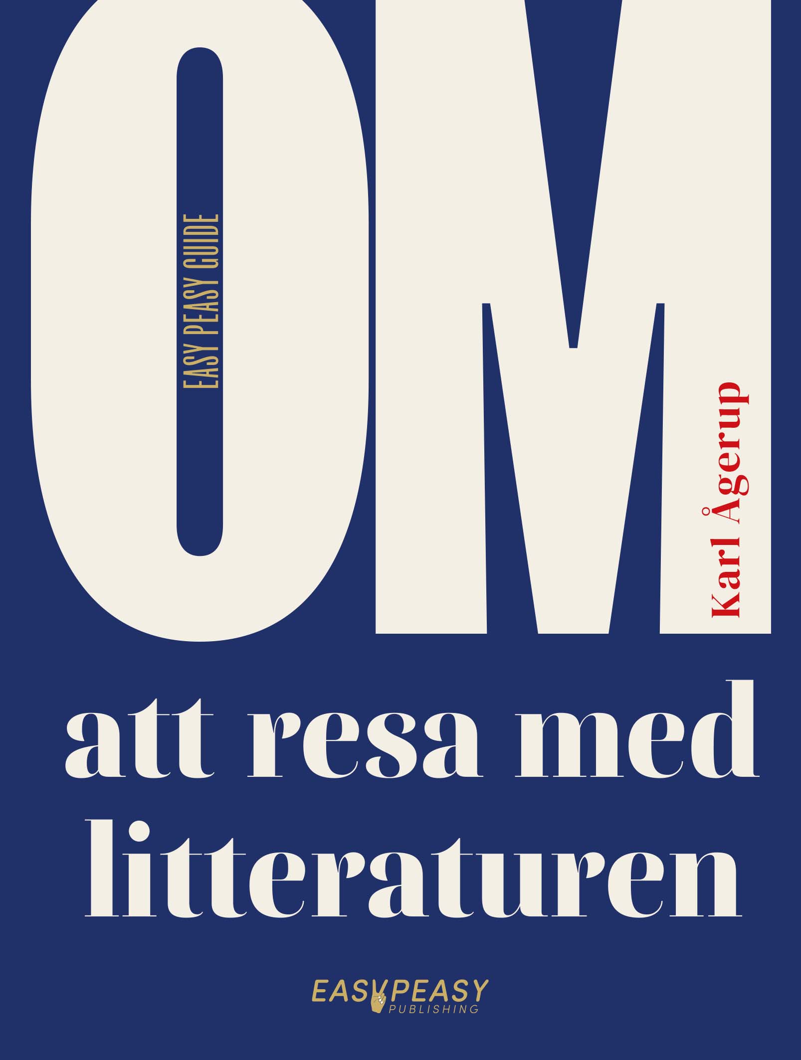 Omslag: Om att resa med litteraturen
