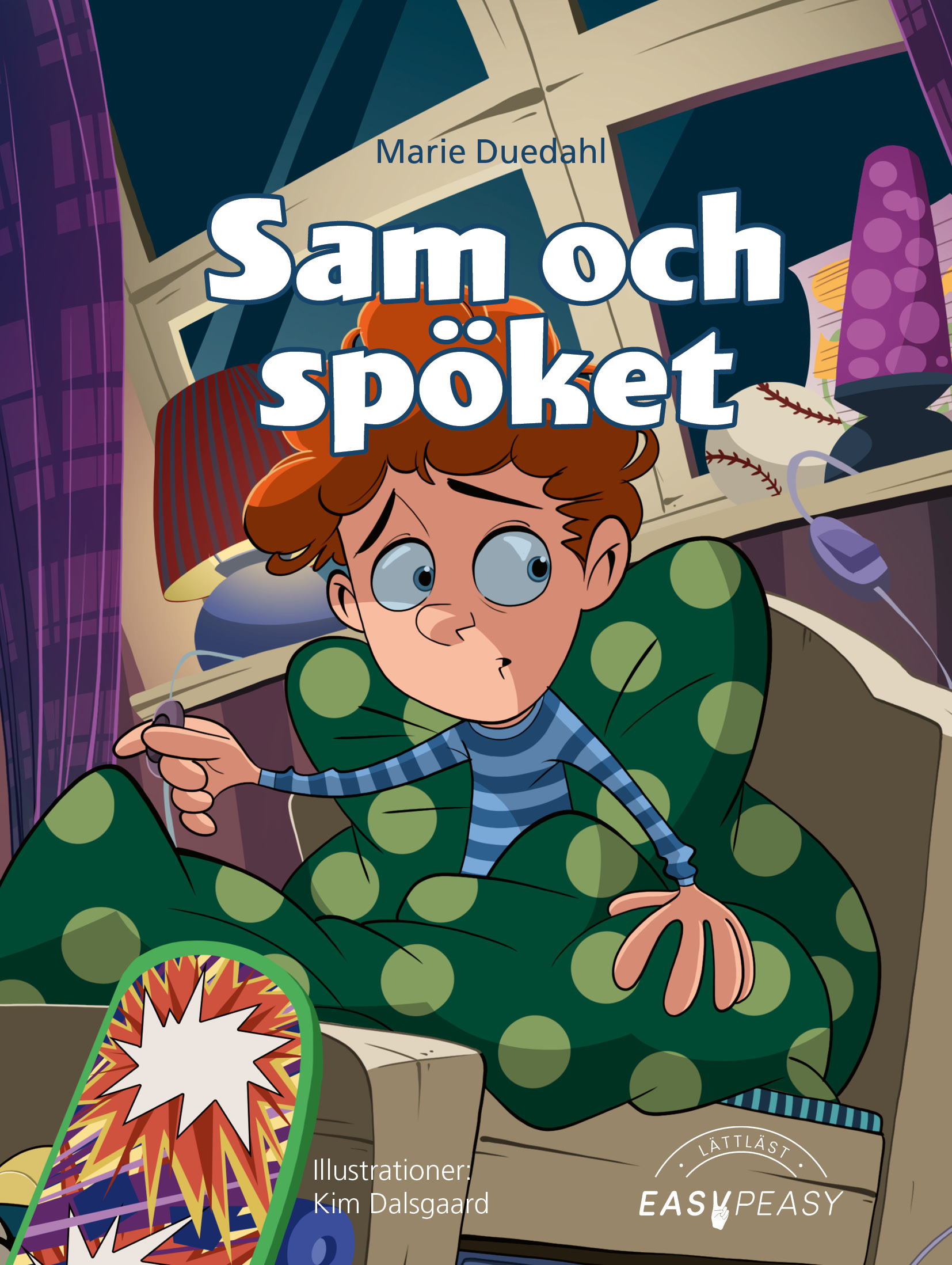 Omslag: Sam och spöket