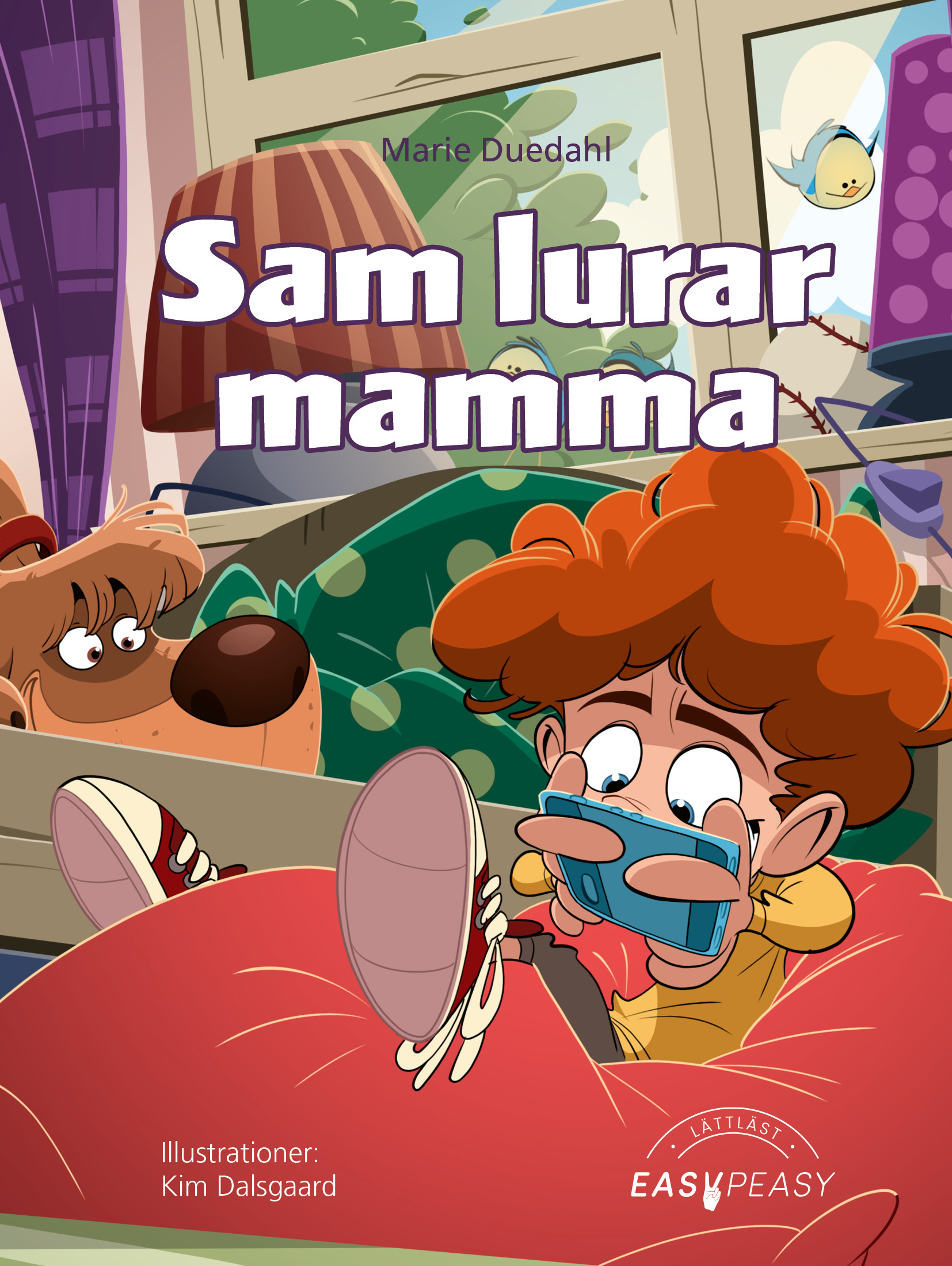Omslag: Sam lurar mamma