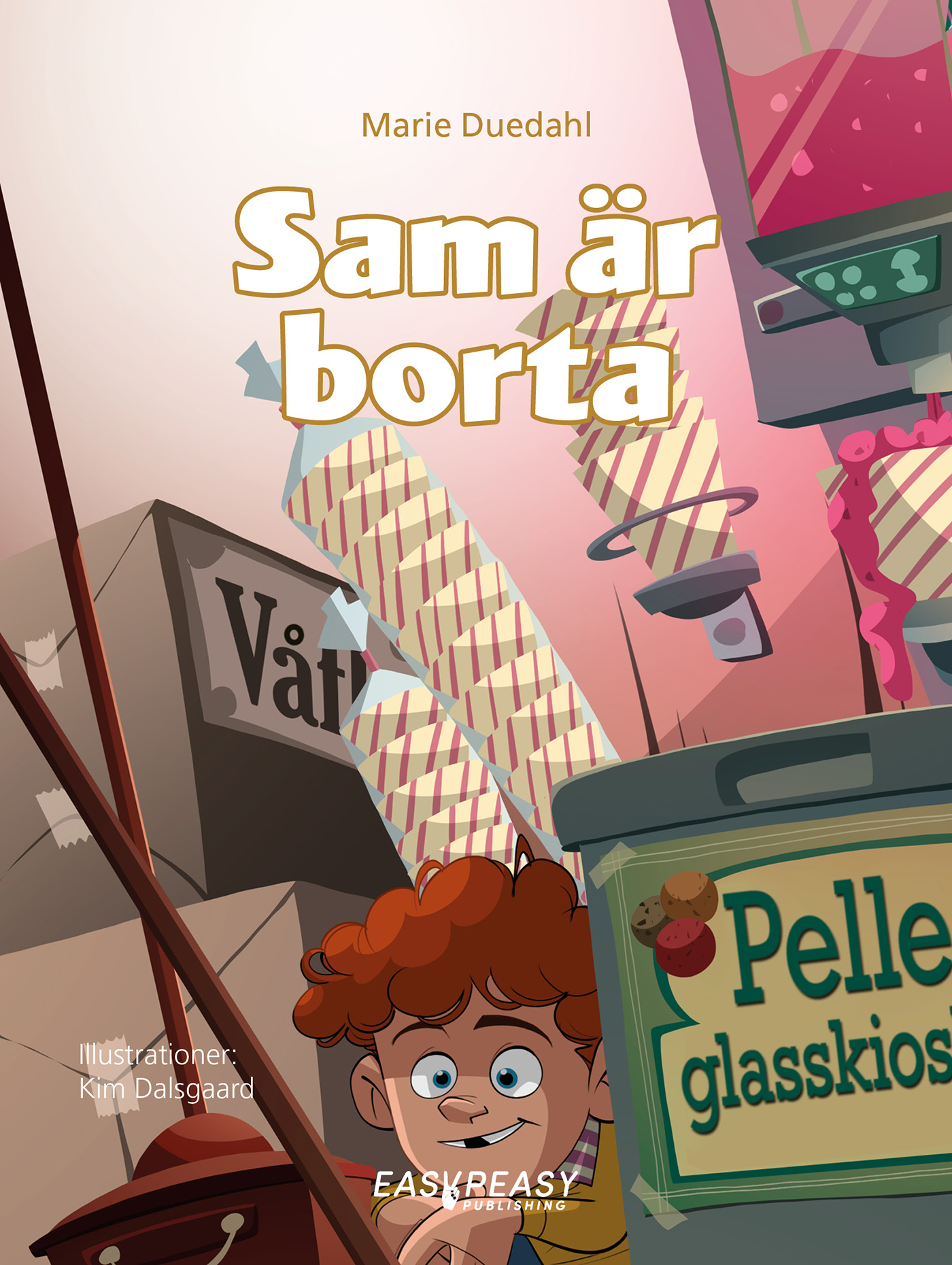 Omslag: Sam är borta