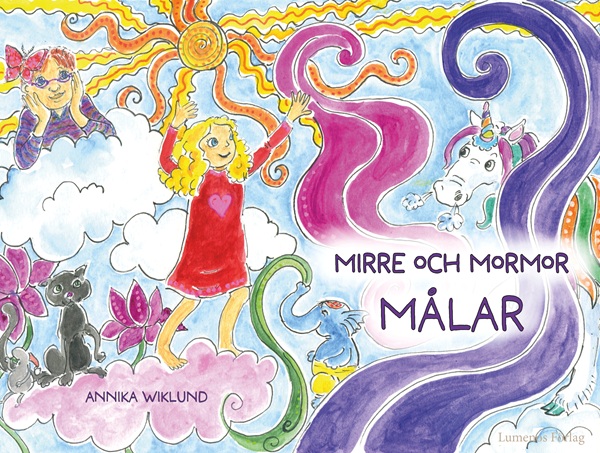 Omslag: Mirre och mormor målar