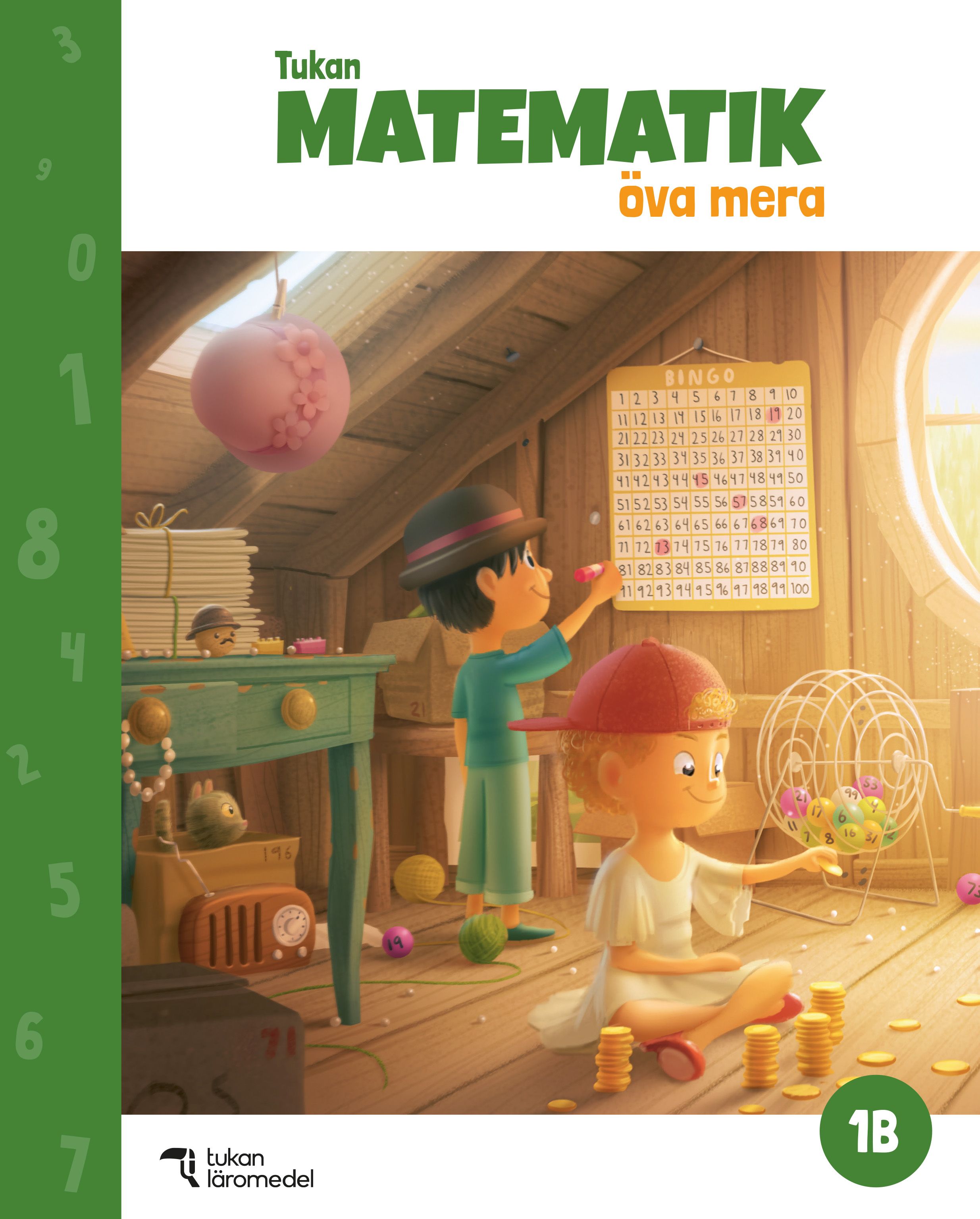 Omslag: Tukan Matematik 1B Öva mera