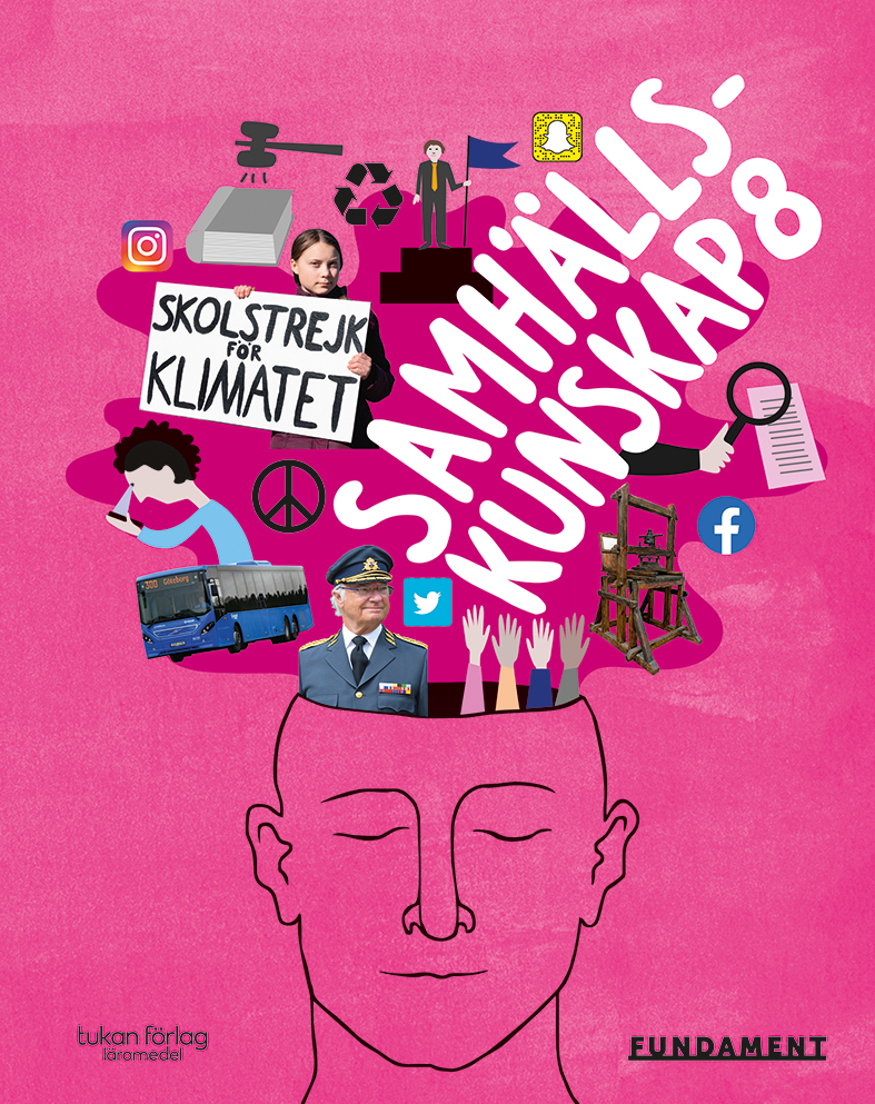 Omslag: Fundament Samhällskunskap 8
