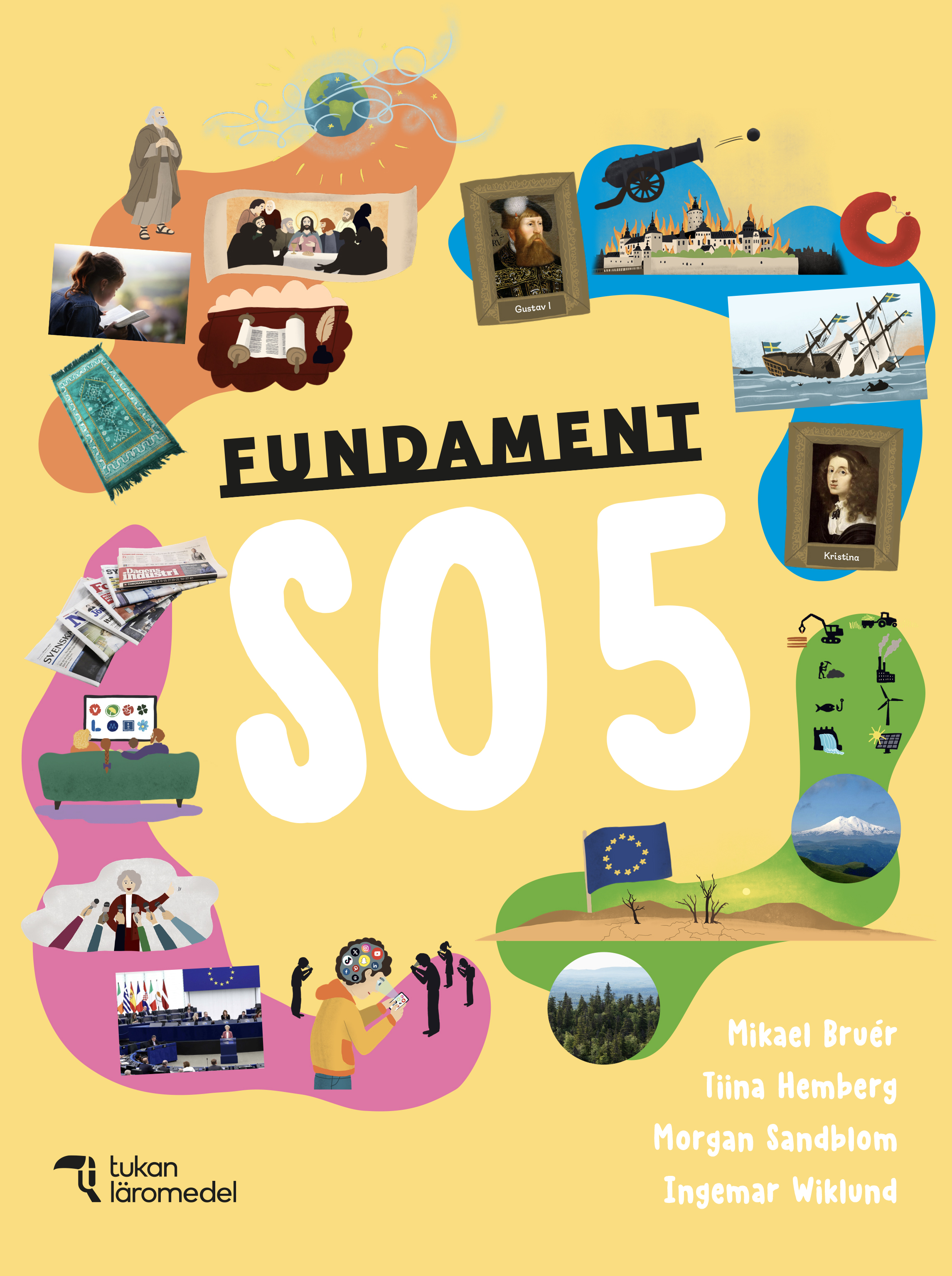 Omslag: Fundament SO 5 Grundbok