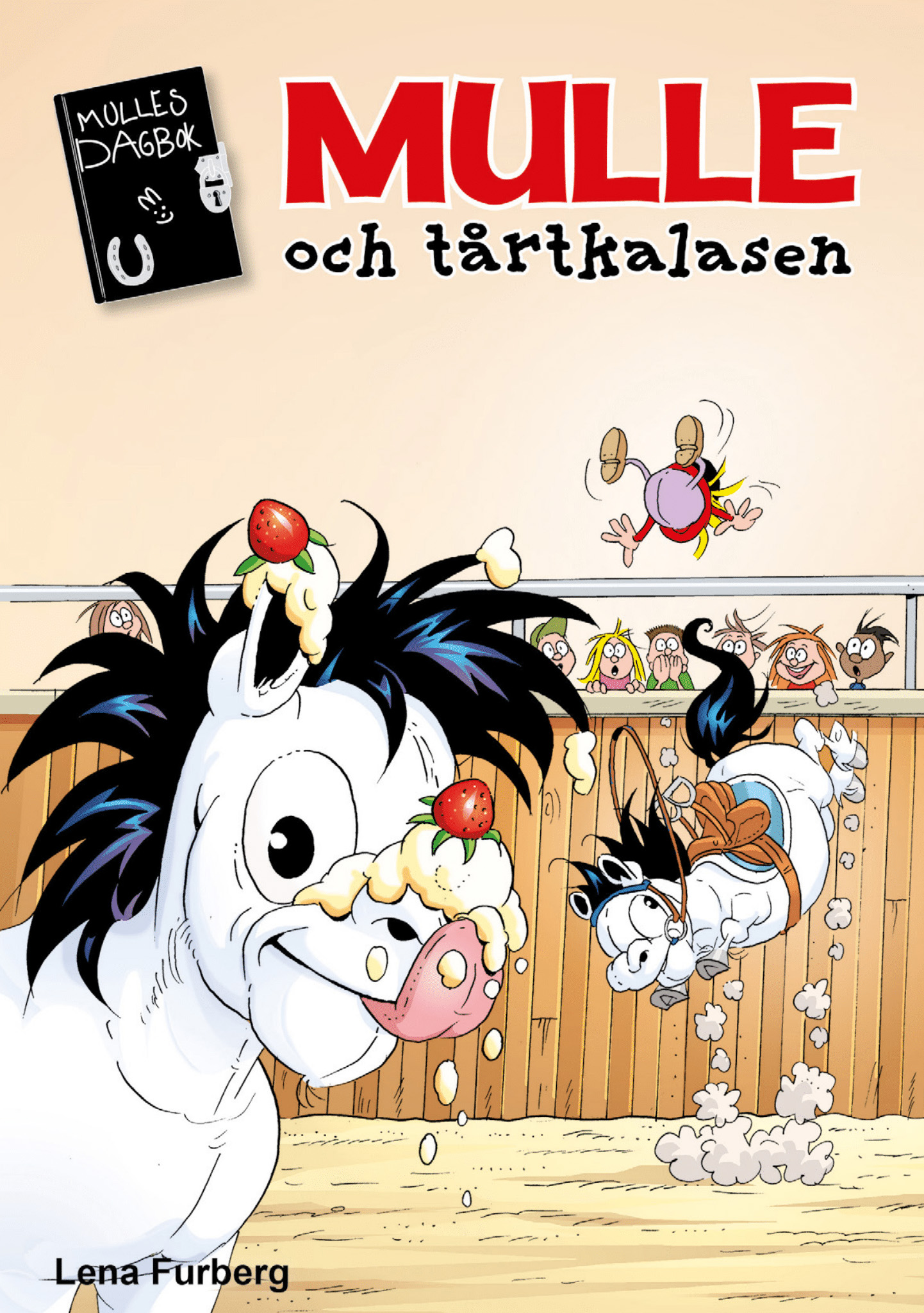 Omslag: Mulle och tårtkalasen